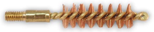9mm Pistol Bore Brush - Bronze Bristle & Brass Core - 9mm Gold