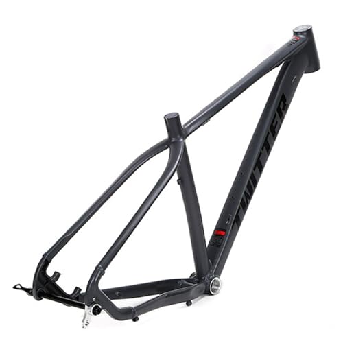 Aluminum Alloy XC Mountain Bike Frame - 17" Gray - 27.5/29"