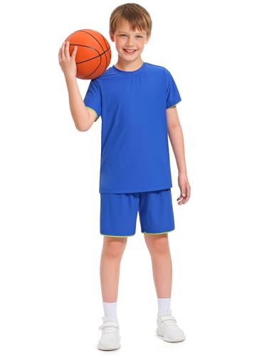 Boys Athletic Shorts - Quick Dry Active Sports Shorts for Kids