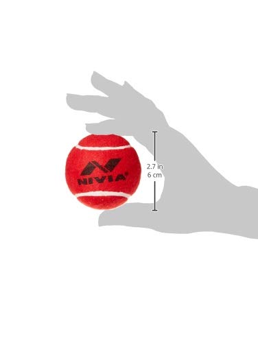 Heavy Weight Cricket Balls - Red, 1 Pack