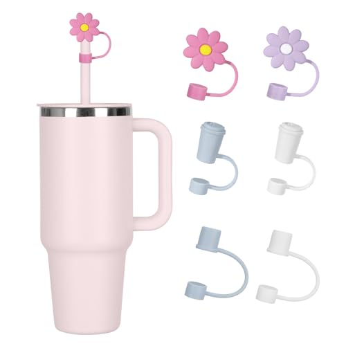 6 PCS Dustproof Straw Caps for Hydro Flask Tumbler 32 oz & 40 oz