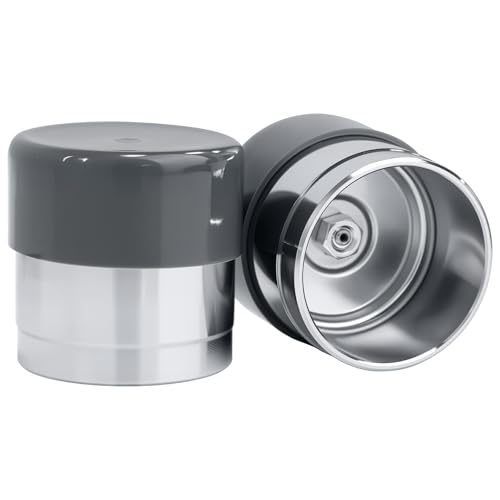 Trailer Bearing Dust Cap Protector for Bearing Buddy – 2 Pack, Stainless