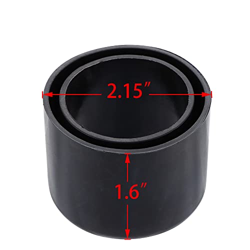 2" Rubber Fishing Rod Holder Tube Insert Protector, 8 Pcs, Fits 50-51mm