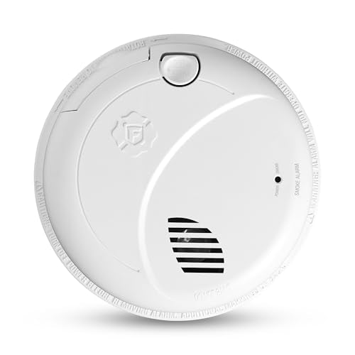 First Alert BRK Interconnect Hardwire Smoke Alarm with Battery Backup & Voice Alerts, 1-Pack