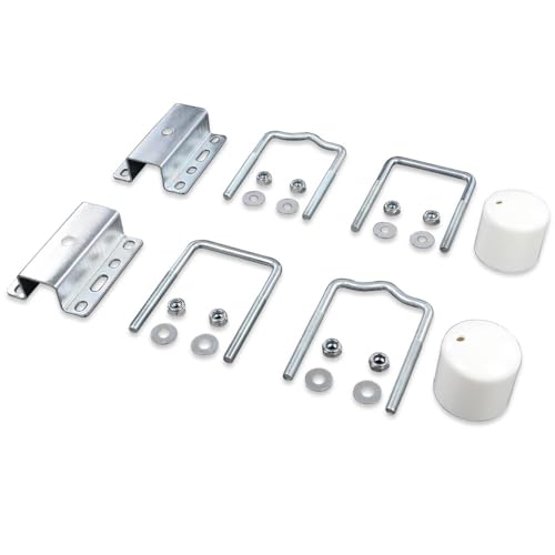 G-PLUS Boat Trailer Guide Pole Mounting Kit | Universal Galvanized U Bolts, AMZ Delivery