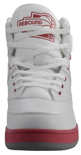Ewing 33 HI Retro Basketball Shoes - White/Blue/Orange