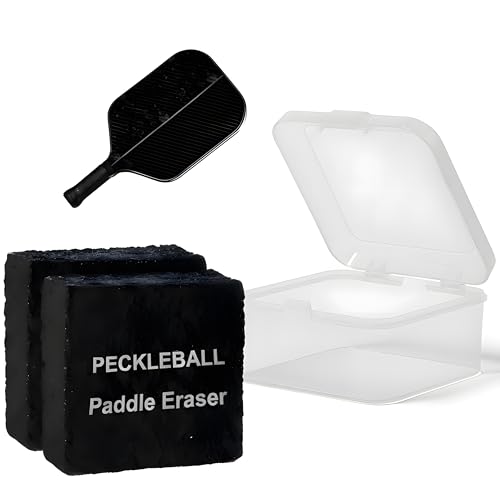 Pickleball Paddle Eraser - 2 Pack Natural Rubber Cleaner