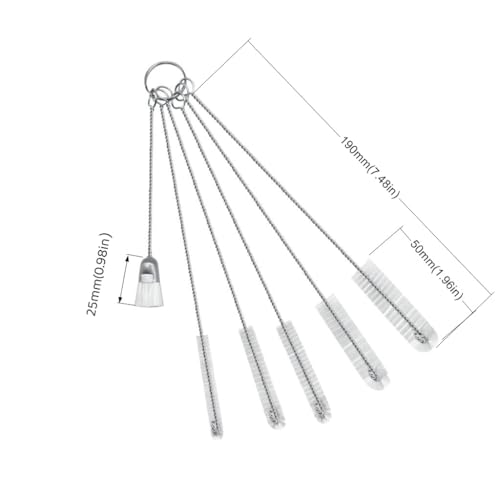 Carburetor Cleaning Kit - Nylon Brushes & Wire Needles Set
