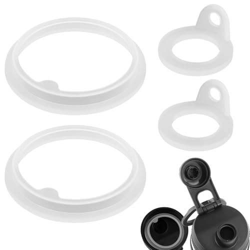 Silicone Gasket Replacement for TAKEYA Actives Water Bottle - 4 Pack