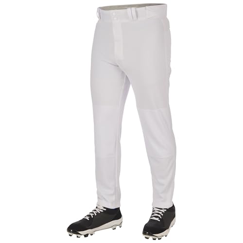 Champro Boys' Triple Crown 2.0 Tapered Baseball Pants - Medium White
