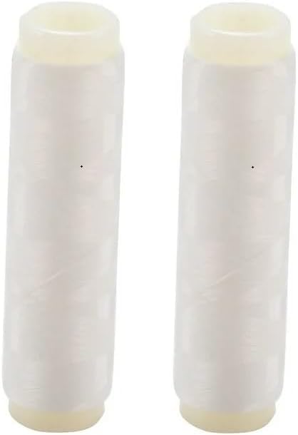 Elastic Fishing Bait Thread - 2 Spools Clear Stretchy Nylon Line 656ft