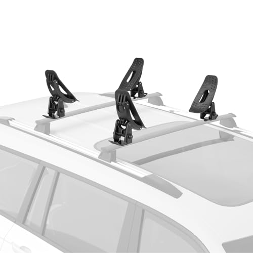 T-Slot Kayak Roof Rack Saddles Mounting Kit - 150LBS, 2 Pairs