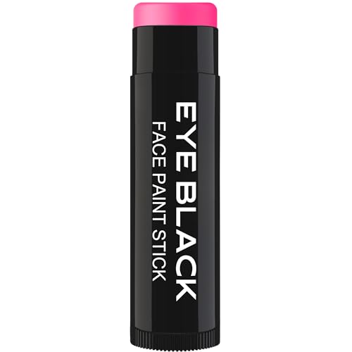 Hot Pink Eye Black Stick - Anti-Glare Grease Paint for Athletes