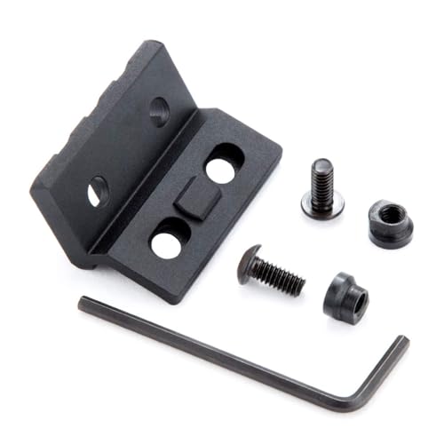 Picatinny Rail Mount for Weapon Lights & Optics - 45 Degree Offset