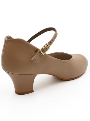 Capezio 1.5'' Character Shoe Caramel - Professional Dance & Theatre Footwear