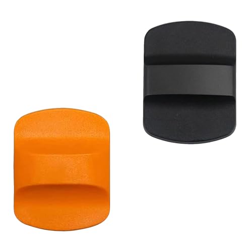 Magnetic Slider Replacement Block for Yeti Lids - Black+Orange