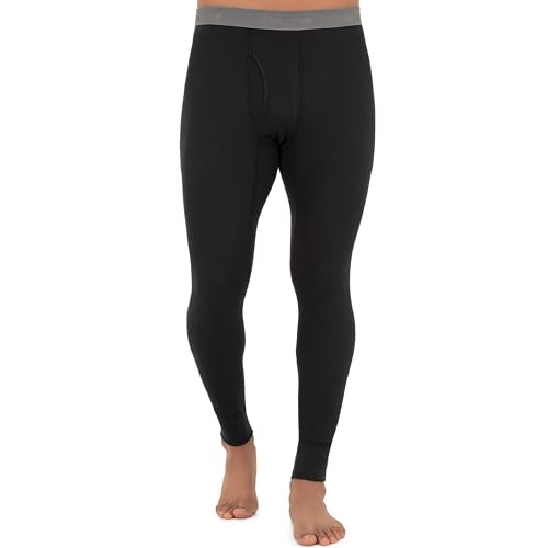 Men's Thermal Long Johns Bottoms - Premium Waffle Underwear
