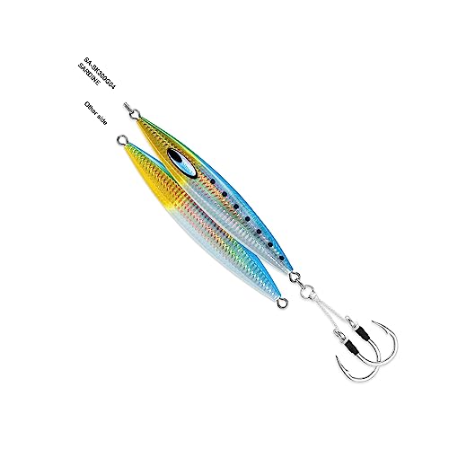 Daiwa Saltiga SK Jig 7 oz Orange Gold – Slow Jigging Saltiga SK Jig
