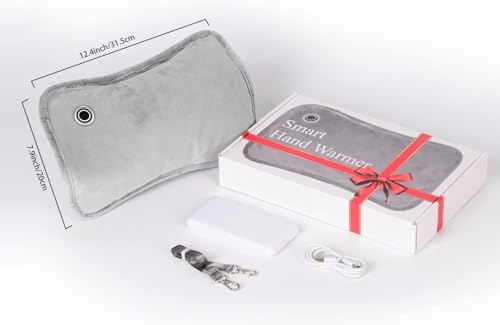 Rechargeable Heated Gloves with Graphene Heating - Portable Hand Warmers for Winter