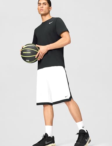 Nike Men's DNA Academy 11" Dri-FIT Basketball Shorts - Large White/Black