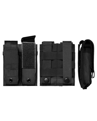 ELVO Pistol Magazine Holster, Double 9mm Mag Pouch
