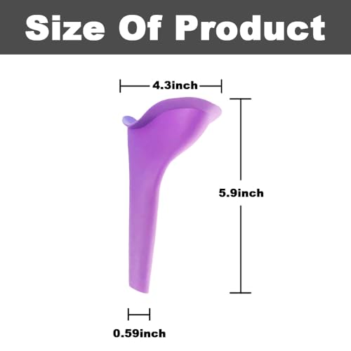 750ML Portable Urinal with Sealed Lid - Collapsible Pee Bottle