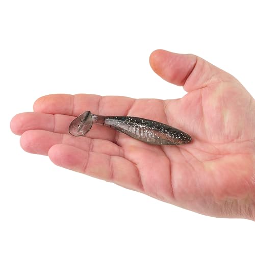PowerBait Saltwater The Champ Swimmer Soft Bait - Silver Flash, 3.8"