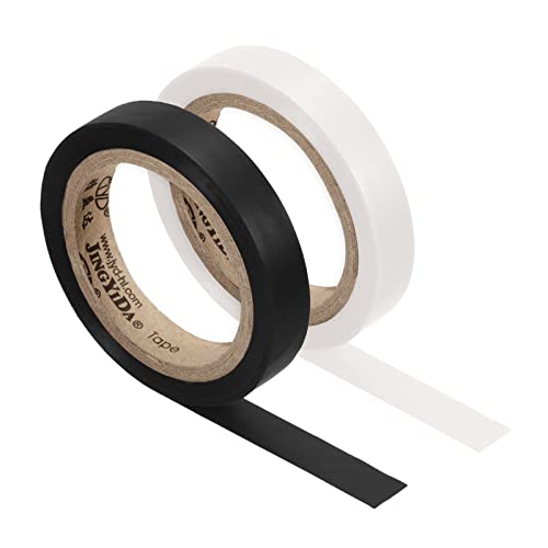Racket Grip Finishing Tape - PVC Tennis & Badminton - Black & White
