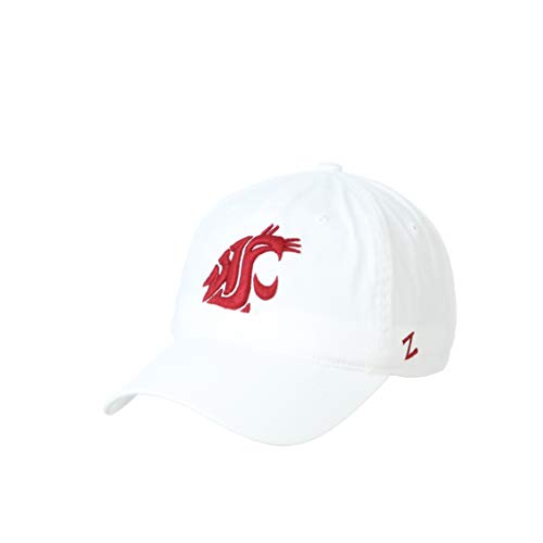 Washington State Cougars Adjustable Hat - White