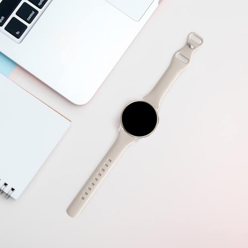 Slim Silicone Watch Band for Garmin Vivoactive - Starlight