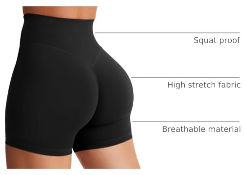 High Waist Biker Shorts for Women - Tummy Control & Soft Fabric
