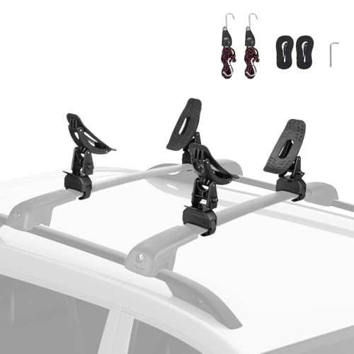 Crab Kayak Saddle Rack - Roof Mount Kit for Kayaks & Boards