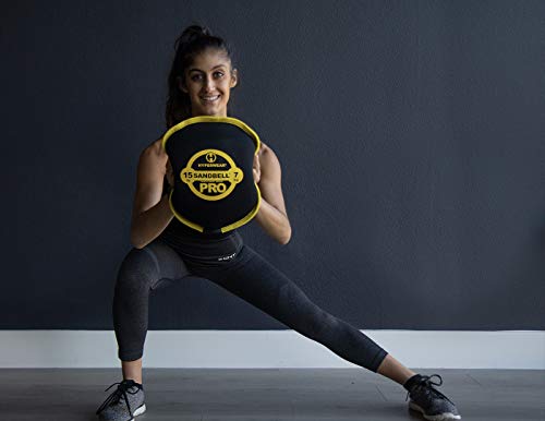 SandBell PRO Sandbag - Heavy-Duty Neoprene Weight for HIIT & Strength Training (6-70 lb)