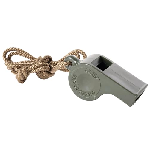 Public Safety Whistle - Loud Emergency Signal Tool with Lanyard
