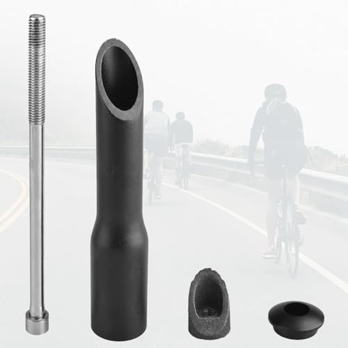 Bike Stem Riser Adapter 150mm - 28.6mm Quill Stem Converter - Black