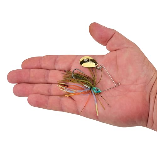 Power Blade Standard Fishing Spinnerbait - Gill Spawn/Gold, 3/16 oz