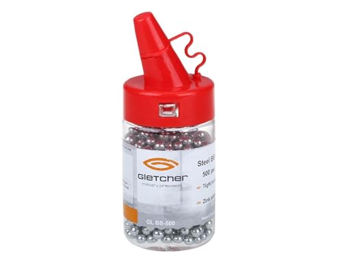 Premium Steel BBs for Air Guns - 500 Count .177 Caliber