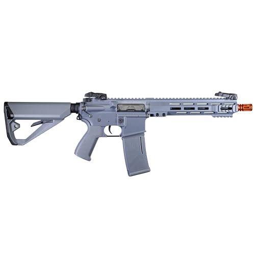 Airsoft AEG Starter Pack - 10" Polymer Electric Gun with Battery & Charger
