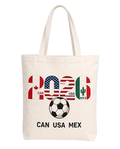 Soccer Fan Tote Bag - 2026 World Cup Transparent Green - Off-White
