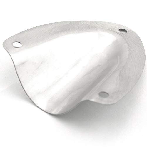 Stainless Steel Clamshell Vent Cover for Cables - 2 Pack