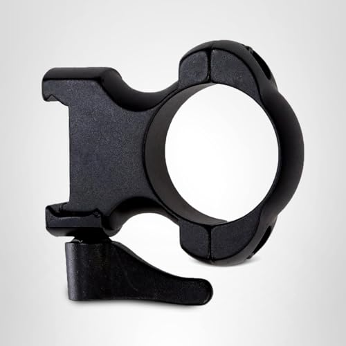 WEAVER 49327 Grand Slam Steel Rings, 1", X-High, Matte, Lever Lock