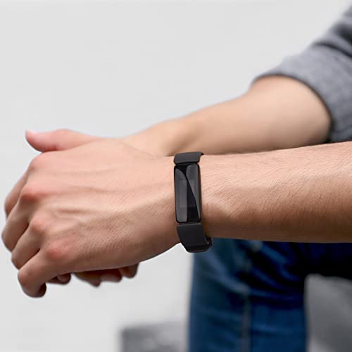 Adjustable Black Sport Wristband for Fitbit Inspire 2 & Ace 3