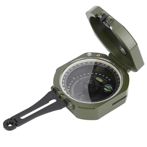 Professional Lensatic Compass with Fluorescent Display and Declination Adjuster