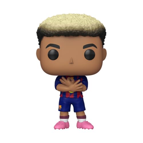 Facsimile Signed Funko POP! Soccer FC Barcelona Figurine with Case