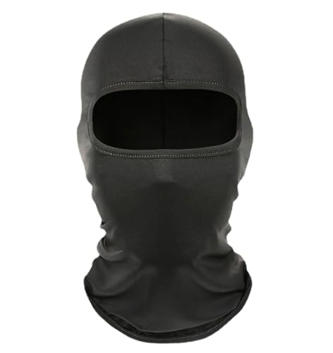 Balaclava Ski Mask - Multi-Use Full Face Neck Cover - Black