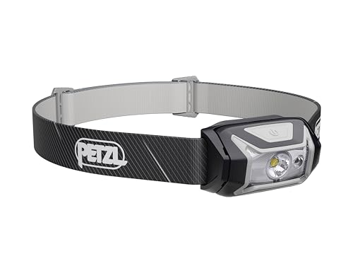 350 Lumen Compact Headlamp with Red Lighting - Black