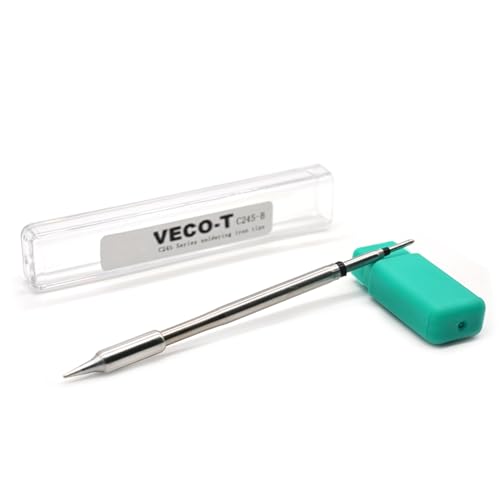 C245-B Soldering Iron Tips, Replacement Tip for C245-803, Constant Temperature Solder Iron Head Compatible with T245 Soldering Station Tools