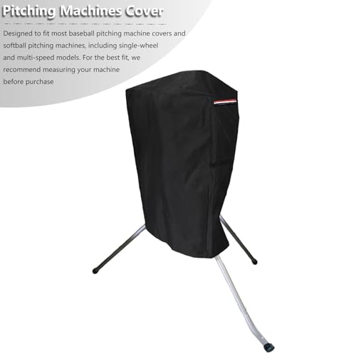 Exokugo Small Baseball & Softball Pitching Machine Cover FQJZ-WL007-2-HS - Heavy-Duty Waterproof