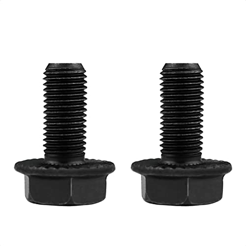 M8 x 18mm Bicycle Bottom Bracket Flanged Axle Bolt - 2 Pack