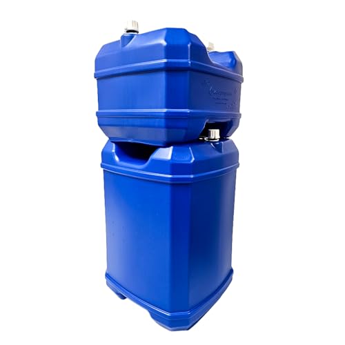 WaterPrepared 7 Gallon ReadyJug Emergency Water Tank with Spigot - Blue, Pack of 1 (896 Ounces)